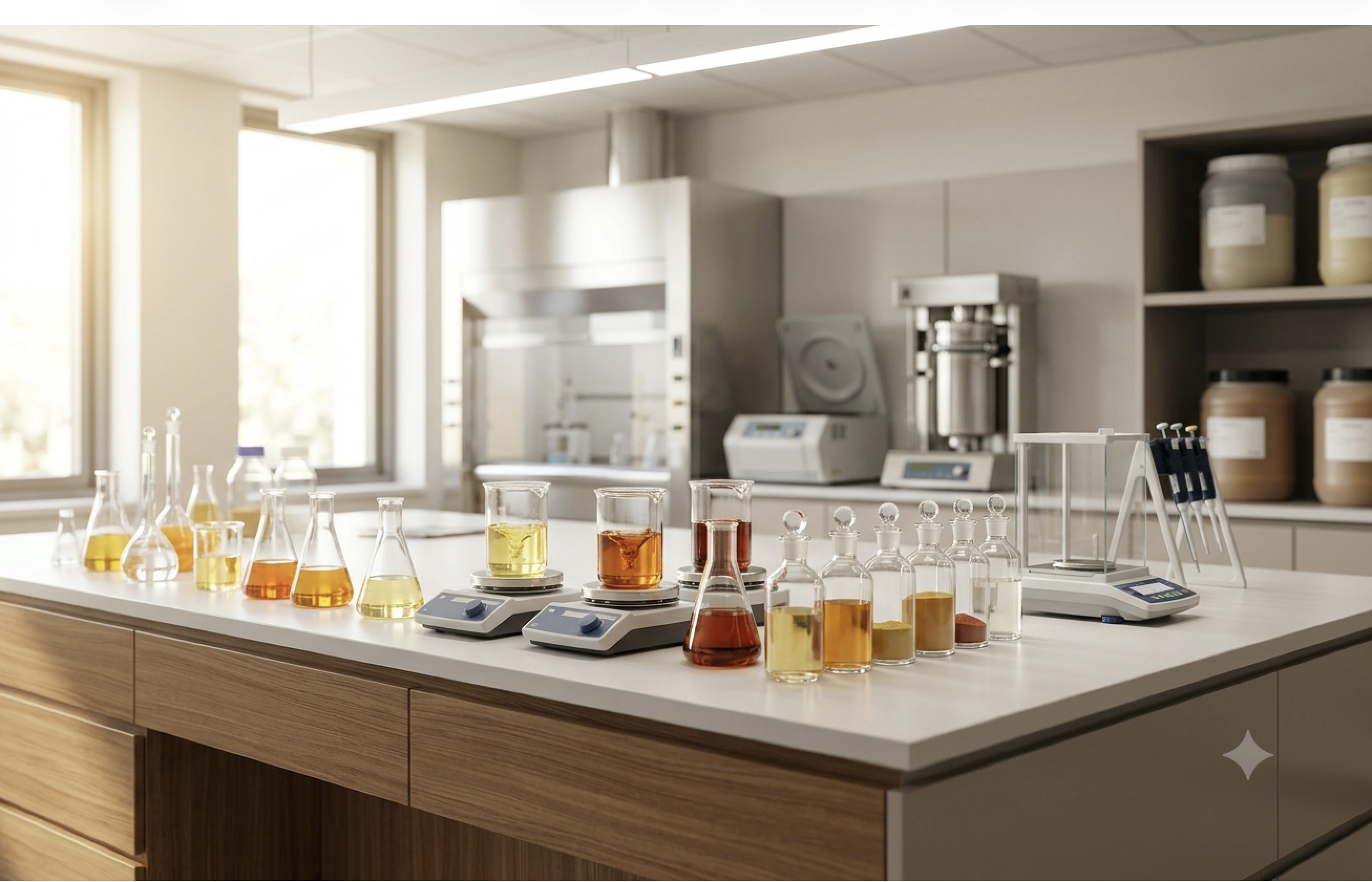 Natural food colors laboratory and product development